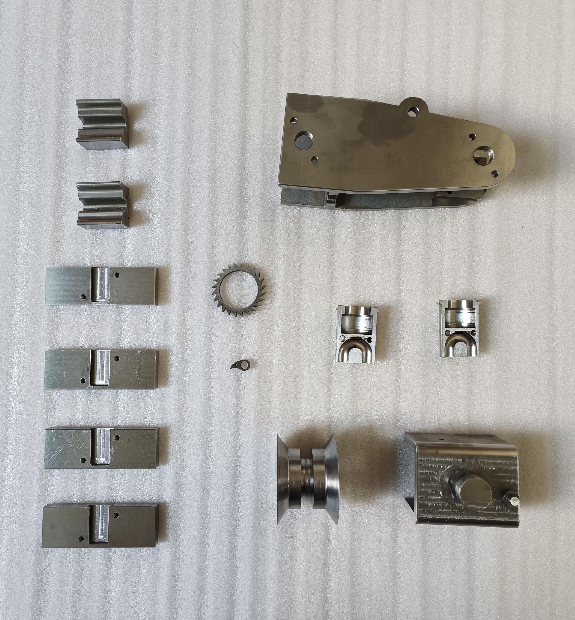 Non-standard parts processing customization